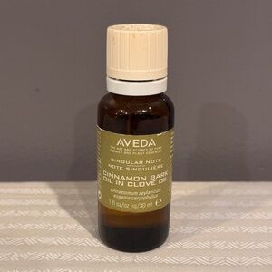 Aveda Singular Note Cinnamon Bark in Clove Oil 1 fl. oz. ~ 1/2 full Bottle